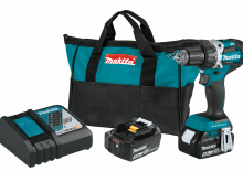 Taladro y destornillador sin cable Makita XFD12T