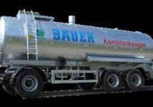 Tanques de purines Bauer Irrigation Combi tanker K55 single axle