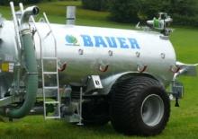 Tanques de purines Bauer Irrigation Pump tanker P61 single axle
