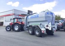 Tanques de purines Bauer Irrigation Pump tanker Poly 140 tandem axle
