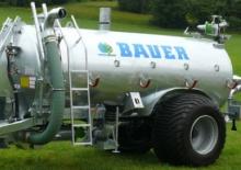 Tanques de purines Bauer Irrigation Vacuum tanker V100TL tandem axle