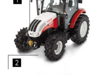 Tractores - tracción 4 ruedas Steyr 9095 MT Profi