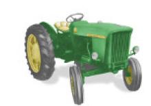 Tractores - tracción 2 ruedas John Deere 303