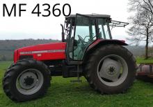 Tractores - tracción 4 ruedas Massey Ferguson 4360
