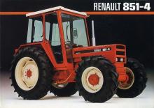 Tractores - tracción 4 ruedas Renault 851-4