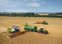 Tractores agrículas de orugas Claas Xerion 4500 Trac TS