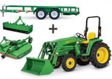 Tractores de uso municipal John Deere 3032E 
