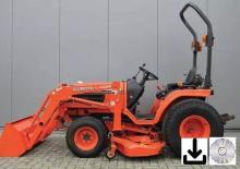 Tractores de uso municipal Kubota B 1710 DS