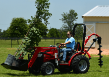 Tractores de uso municipal Mahindra Max 26XL