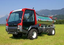 Tractores de uso municipal Lindner Unitrac 92 ep L