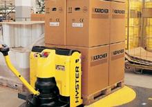 Transpaleta elec. de conductor acompañante Hyster P1.6