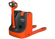 Transpaletas con plataforma elevadora Linde T20