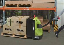 Transpaleta elec. de conductor acompañante Clark WPX 20