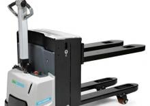 Transpaleta elec. de conductor acompañante UniCarriers MDE200 