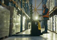 Transpaletas con plataforma elevadora Hyster P2.0S (BIGA) 