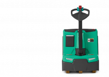 Transpaleta elec. de conductor acompañante Mitsubishi PW30