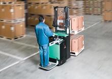 Transpaletas con plataforma elevadora Mitsubishi PBV 25 NH