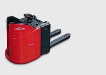 Transpaletas con plataforma elevadora Linde T 20 SP