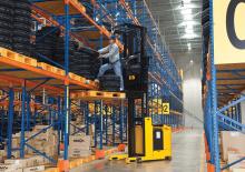 Transpaletas con plataforma elevadora Hyundai 13 BOP-7