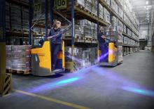 Transpaletas con plataforma elevadora Jungheinrich ERE 225i