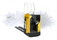 Transpaletas con plataforma elevadora Yale MP25T