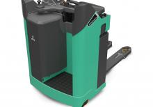 Transpaletas con plataforma elevadora Mitsubishi PBR30N2