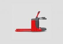 Transpaleta elec. de conductor acompañante Linde T16P	