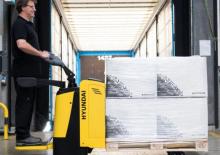 Transpaletas con plataforma elevadora Hyundai 25 EPR