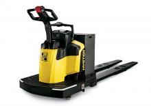 Transpaletas con plataforma elevadora Hyster BE100ZHD