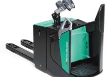 Transpaletas con plataforma elevadora Mitsubishi PBF25N2