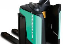 Transpaletas con plataforma elevadora Mitsubishi PBR20N