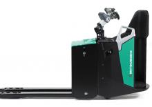 Transpaletas con plataforma elevadora Mitsubishi PBV20N2