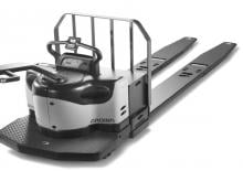 Transpaletas con plataforma elevadora Crown PE 4500-80