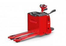 Transpaletas con plataforma elevadora Linde T25AP 