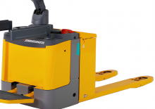 Transpaletas con plataforma elevadora Jungheinrich ERE 120n