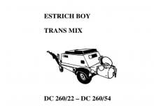 Transportadores de aire comprimido Brinkmann Estrich Boy DC 260/33