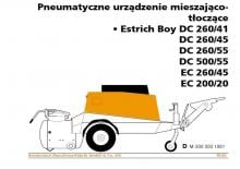 Transportadores de aire comprimido Brinkmann Estrich Boy DC 260/41