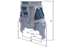 Trituradoras de hormigón FRD VX130ER 