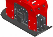 Vibradores planos montables Socomec SPV 410