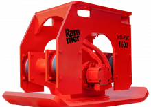 Vibradores planos montables Rammer Ho-Pac 1600