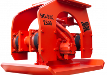 Vibradores planos montables Rammer Ho-Pac 2300