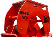 Vibradores planos montables Rammer Ho-Pac 400B