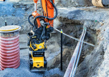 Vibradores planos montables engcon PP950