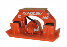 Vibradores planos montables Kenguru TL 100