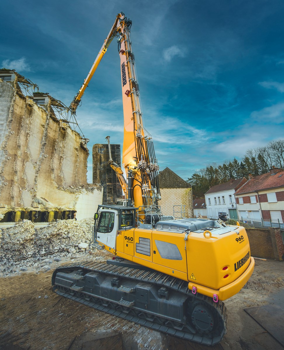 Liebherr R 960 Demolition Litronic Ficha tecnica