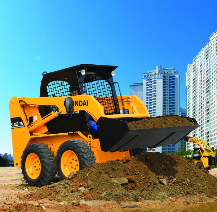 Погрузчик hyundai hsl850 7a