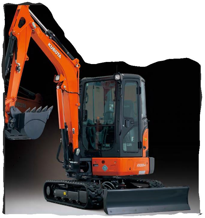 Kubota KX033-4 Ficha tecnica & Especificaciones (2019-2026