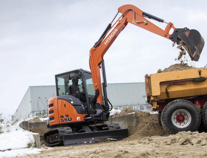 Hitachi ZX55U-5A Ficha tecnica & Especificaciones (2013-2018