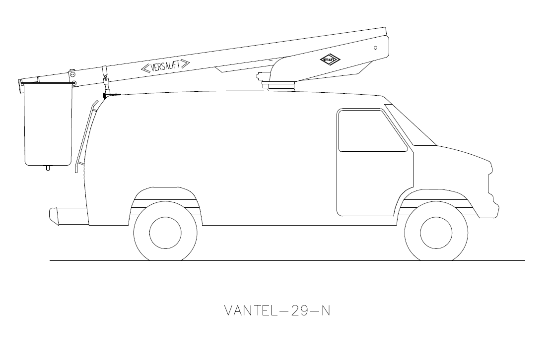 Datos técnicos de Versalift VANTEL29NE (2018 2025) Plataformas